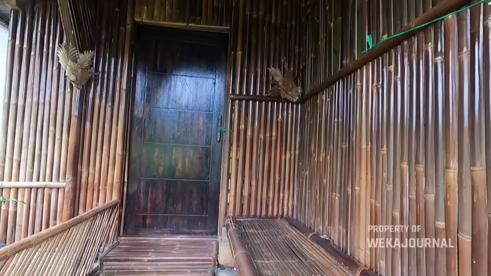 Mewah bukan segalanya, 9 potret rumah bambu tengah sawah ini biar sederhana tapi idaman untuk masa tua