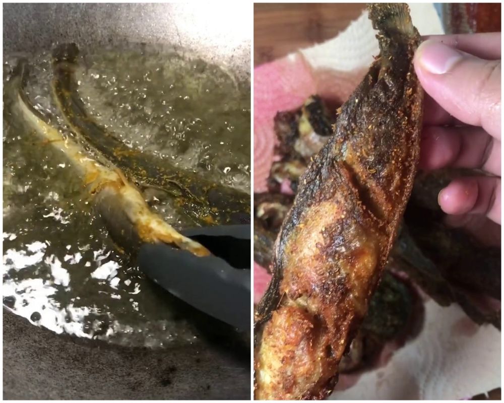 Lebih kesat dibandingkan pakai tepung, trik hilangkan lendir ikan lele ini bikin renyah saat digoreng