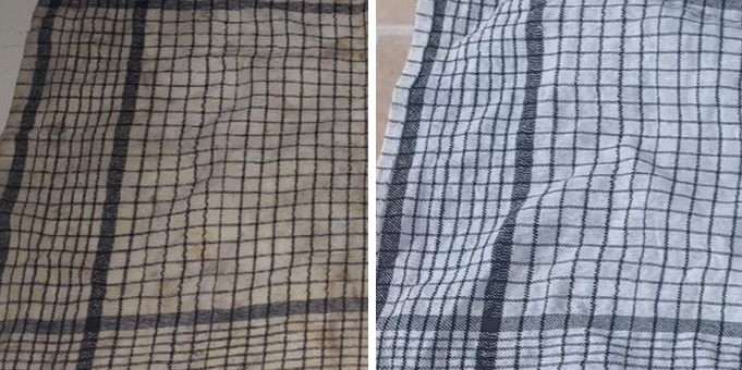 Tak usah repot mengucek atau menyikat, ini trik mudah cuci lap dapur agar bersih dan bebas bau tengik