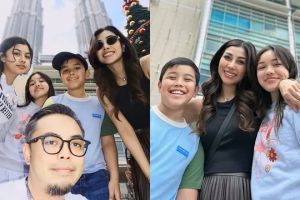 Sepakat prioritaskan kebahagiaan anak, 6 momen Nisya Ahmad liburan bareng mantan suami di Malaysia