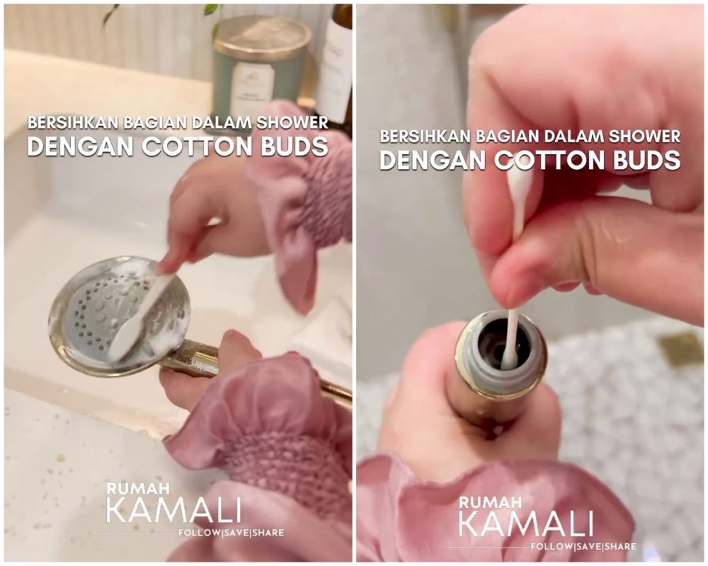 Kerap bikin air kotor, ini cara menjaga shower tetap bersih, bebas kerak, &  lumut pakai 2 bahan dapur