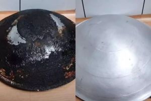 Andalkan 2 bahan dapur ini pantan wajan gosong jadi kinclong seperti baru, ini trik membersihkannya