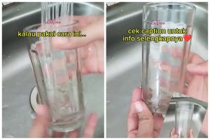 Gelas kaca buram kembali kinclong seperti baru! Triknya mudah dan cepat cuma pakai 1 bahan dapur