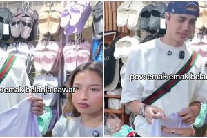 Momen Jennifer Coppen nawar harga oleh-oleh di pasar, gayanya bak emak-emak bikin ngakak