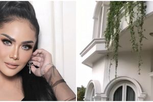 Desain ala American style, 9 potret dapur Krisdayanti ini elegan serba biru