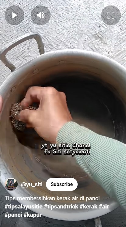 Tanpa sitrun, begini trik bersihkan kerak air tebal di panci cuma pakai 1 bahan dapur