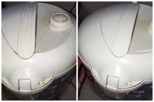 Tak perlu sabun, ini trik bersihkan permukaan rice cooker berdebu agar mengilap dengan 2 bahan dapur