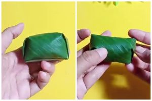 Cara mudah bungkus arem-arem bikin hasilnya kokoh dan tak mudah lepas meski tanpa lidi atau staples