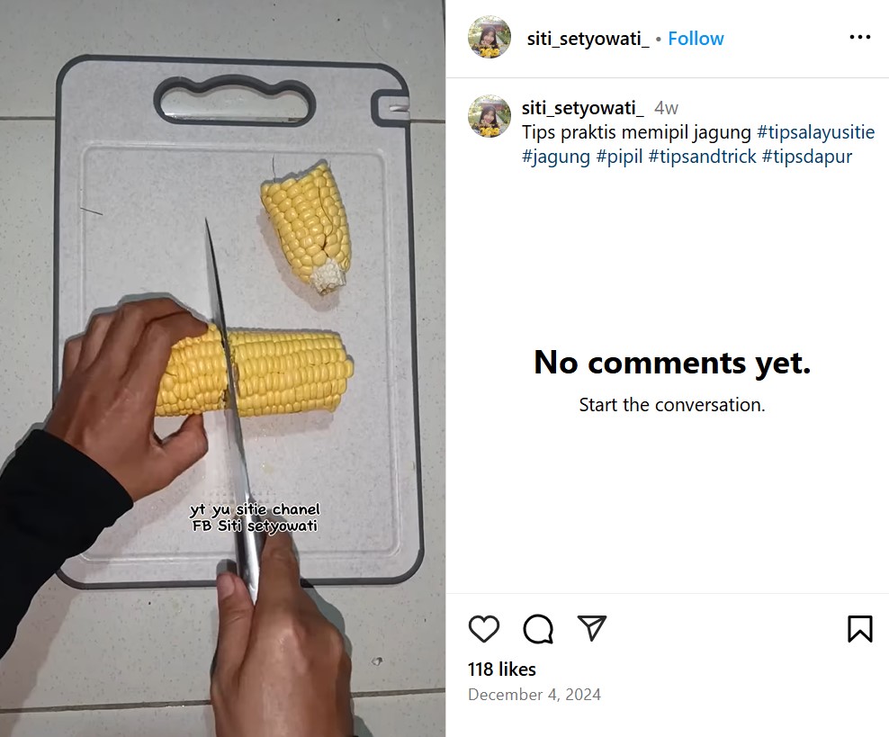 Cara pipil jagung sampai bonggolnya bersih ini nggak pakai ribet, lebih hemat waktu dan tenaga