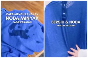Trik cuci baju yang terkena tumpahan minyak ini praktis cuma perlu dikompres pakai 2 bahan dapur