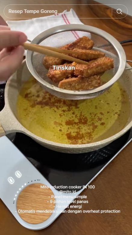 Tak perlu dimarinasi, ini trik goreng tempe agar bumbu meresap dan rasanya semakin gurih