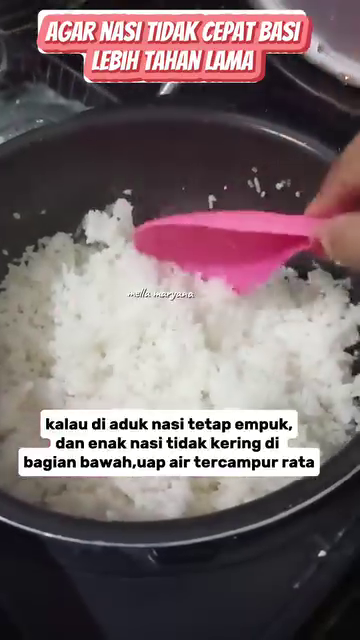 Tak perlu air jeruk nipis, ini trik agar nasi tak cepat basi dan berkerak usai dimasak di rice cooker