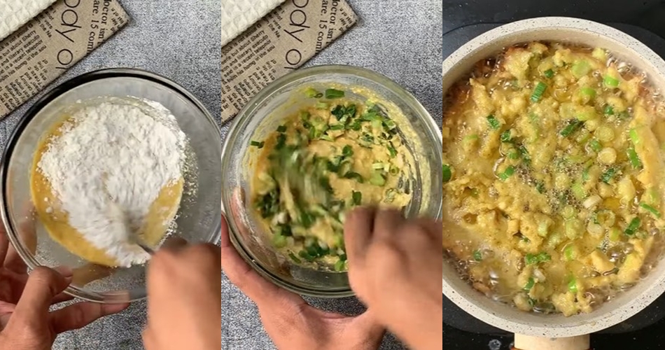 Jangan pakai terigu, begini trik bikin telur dadar Padang lebih enak dan tebal hanya dengan 2 butir