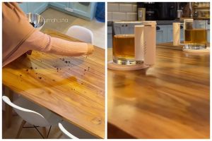 Rahasia meja kayu awet tanpa rayap dan tak keropos, cukup rutin bersihkan pakai 2 bahan dapur ini