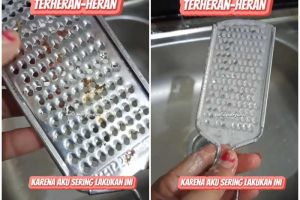 Parutan bumbu sering berkarat? Ini cara membersihkannya agar kinclong lagi cuma disikat dengan 2 bahan