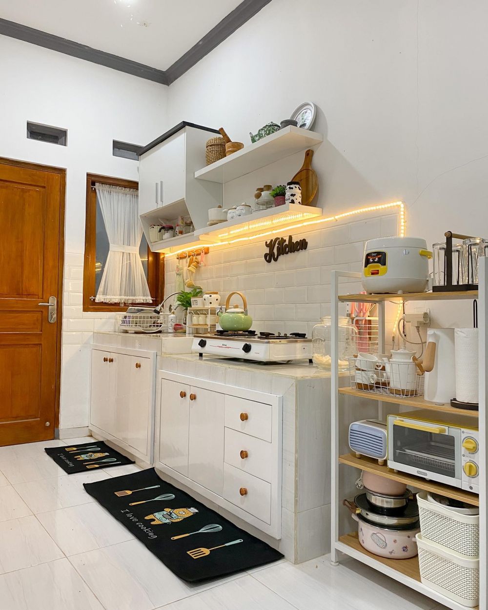 9 Potret dapur ala kitchen set versi low bujet ini simpel tapi mewah, padahal tak sampai sejuta