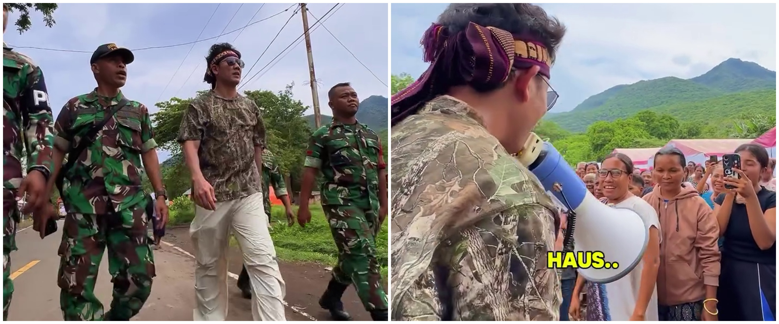 Langsung terjun ke lokasi, ini 9 momen Denny Sumargo salurkan bantuan Rp 1,7 M ke korban bencana NTT