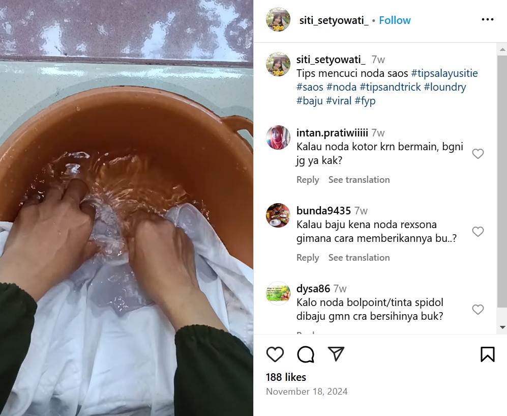 Cuma butuh 10 menit, cara ampuh hilangkan noda saus di baju putih ini efektif tanpa tinggalkan bekas