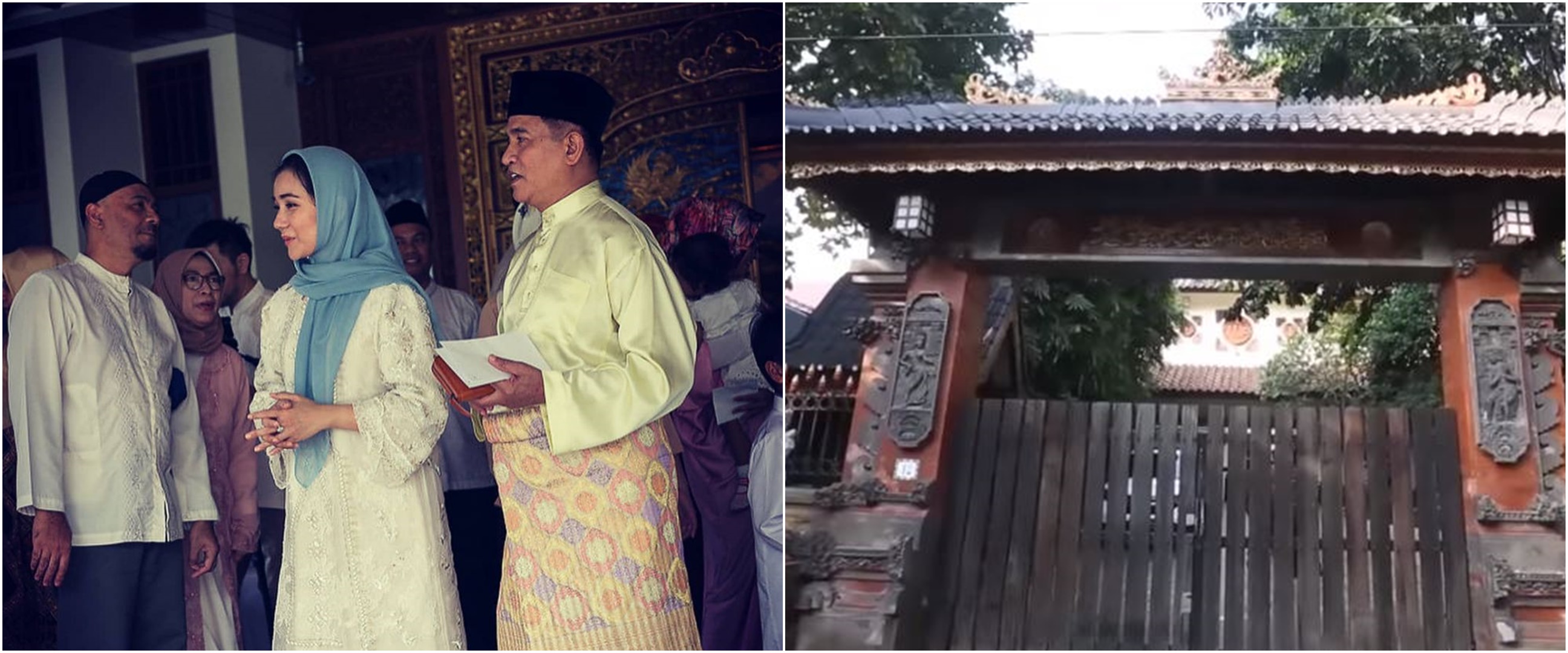 Banyak pajangan patung, intip 9 potret rumah Yusril Ihza Mahendra, unik bak kastil China