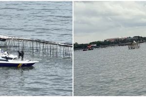 Pagar laut misterius di Tangerang sepanjang 30 Kilometer bikin heboh, ini faktanya