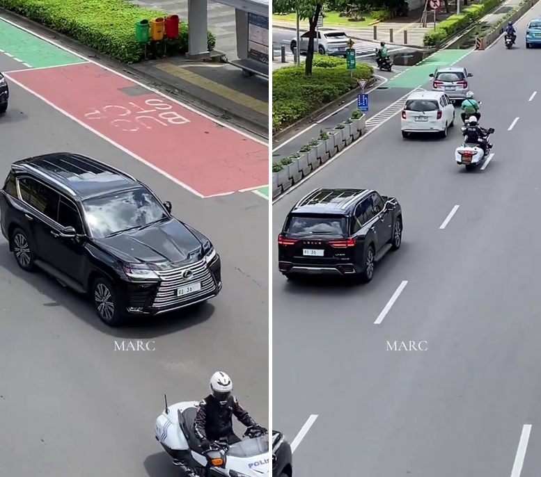 Mobil plat RI 36 ternyata milik Raffi Ahmad, begini klarifikasi terkait patwal yang bertindak arogan