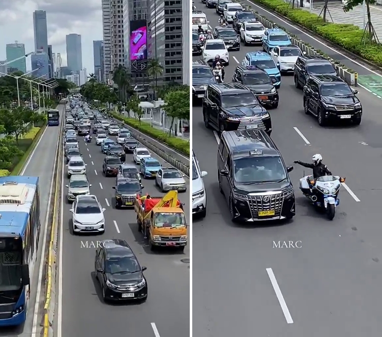 Mobil plat RI 36 ternyata milik Raffi Ahmad, begini klarifikasi terkait patwal yang bertindak arogan