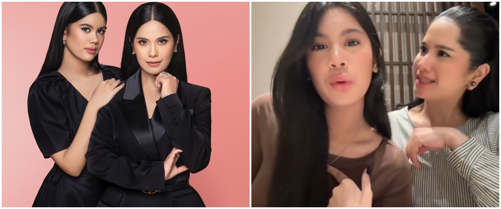 Beda 27 tahun tapi nggak kalah gaul dari anak, ini 9 momen Annisa Pohan kompak TikTok-an bareng Almira