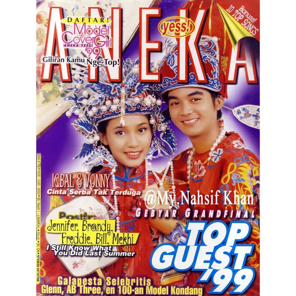 Sandy Permana awali karier dari modeling, nostalgia 7 potret aktor Mak Lampir jadi cover boy majalah