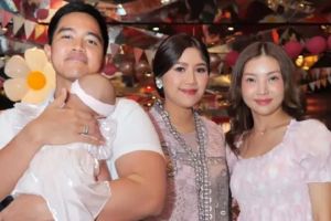 Erina Gudono ketahuan netizen salah kostum saat hadiri pesta ulang tahun anak Valencia Tanoesoedibjo