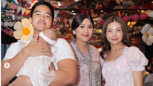 Erina Gudono ketahuan netizen salah kostum saat hadiri pesta ulang tahun anak Valencia Tanoesoedibjo