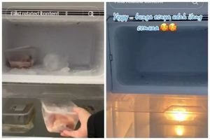 Trik sederhana mencairkan bunga es freezer tanpa kipas atau hair dryer