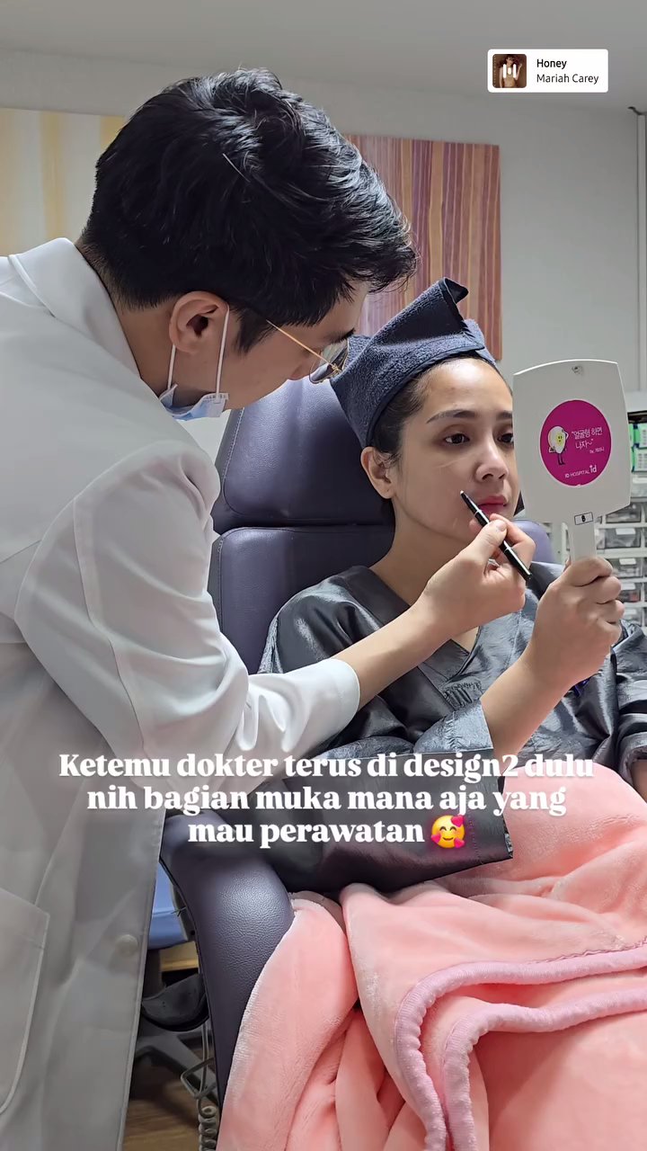 Nagita Slavina jalani perawatan kecantikan di Korea Selatan, kondisi wajahnya dikira operasi plastik