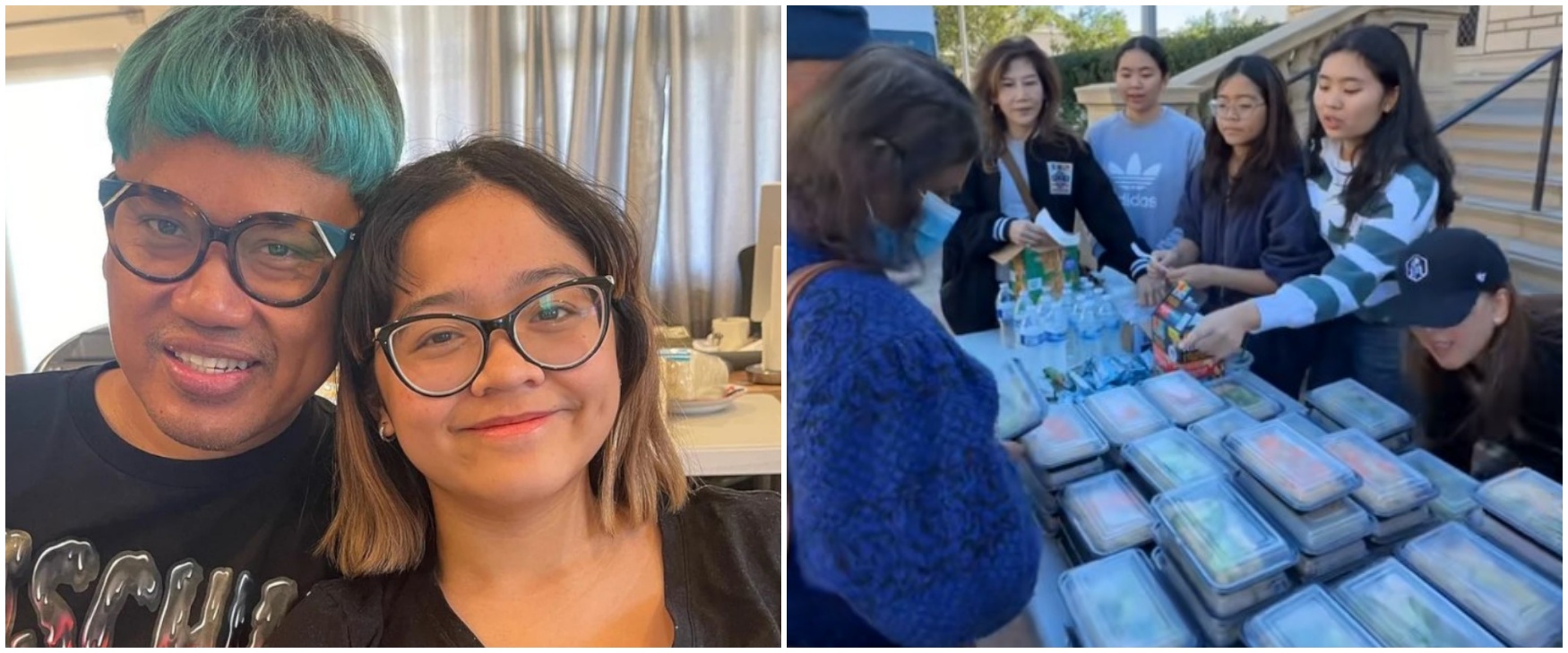 Simpati dengan korban kebakaran di LA, aksi Cinta Kuya bagi makanan di jalanan malah tuai pro kontra