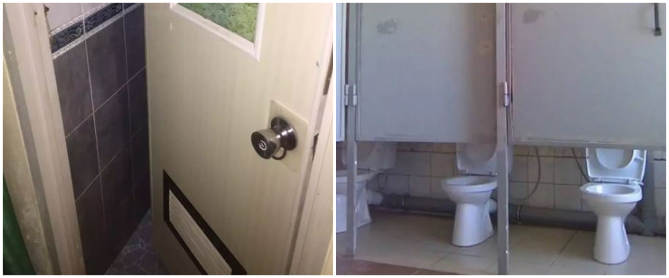 Dari salah pasang sampai tak bisa ditutup rapat, 11 potret desain pintu toilet ini bikin geleng kepala
