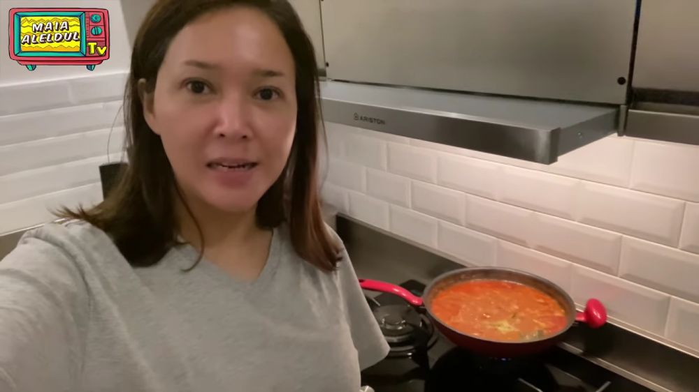10 Potret dapur kotor Maia Estianty, tak kalah mewah dan canggih ketimbang dapur bersih