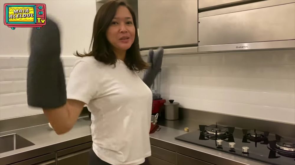 10 Potret dapur kotor Maia Estianty, tak kalah mewah dan canggih ketimbang dapur bersih