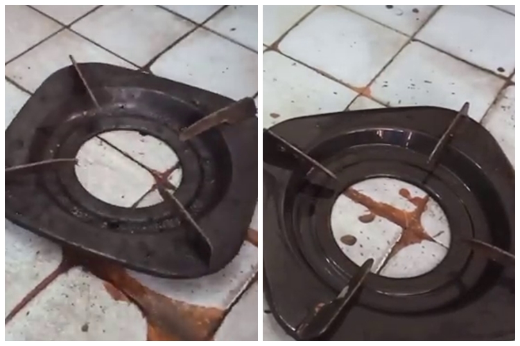 Tanpa direndam air panas, trik bersihkan tungku kompor ini autobasmi kerak dan minyak dalam sekejap