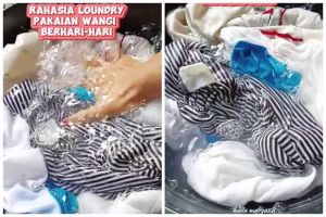 Rahasia baju selalu wangi berhari-hari dan tak apek, cukup direndam pakai tambahan 1 bahan dapur ini