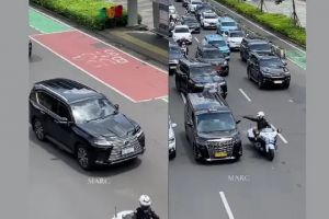 Polisi periksa sopir taksi Silver Bird imbas insiden patwal mobil Raffi Ahmad berpelat RI 36