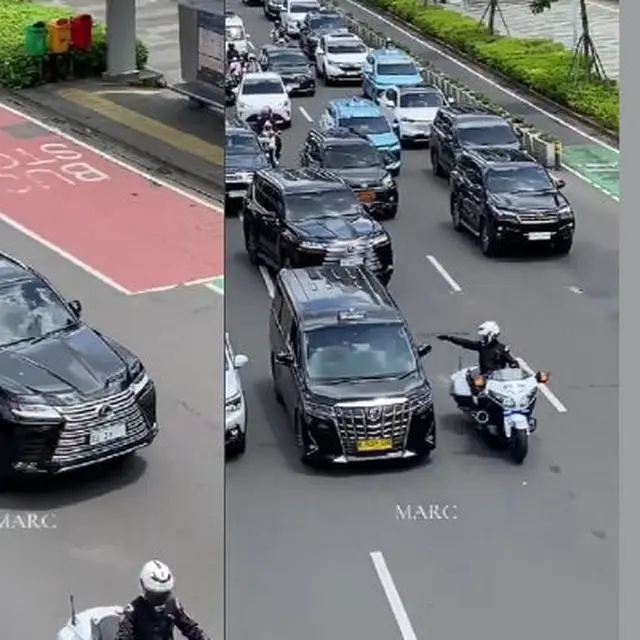 Polisi periksa sopir taksi Silver Bird imbas insiden patwal mobil Raffi Ahmad berpelat RI 36