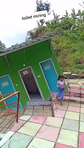 Nggak habis pikir, 11 potret desain toilet ini anehnya kebangetan, dari miring sampai pemandangan alam