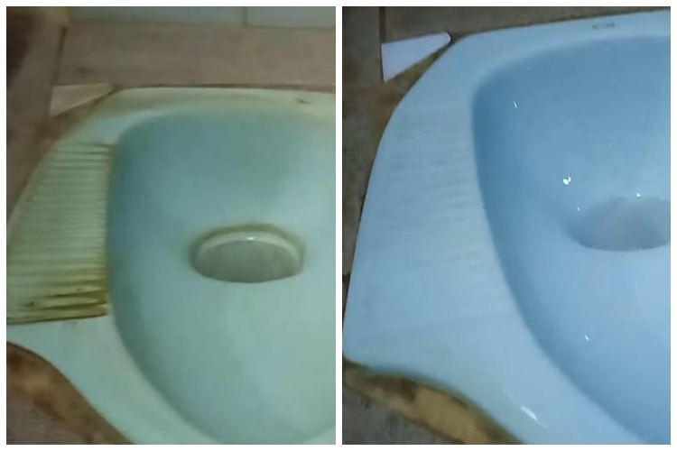 Trik bersihkan kerak kuning di kloset ini ampuh cuma pakai 2 bahan dapur