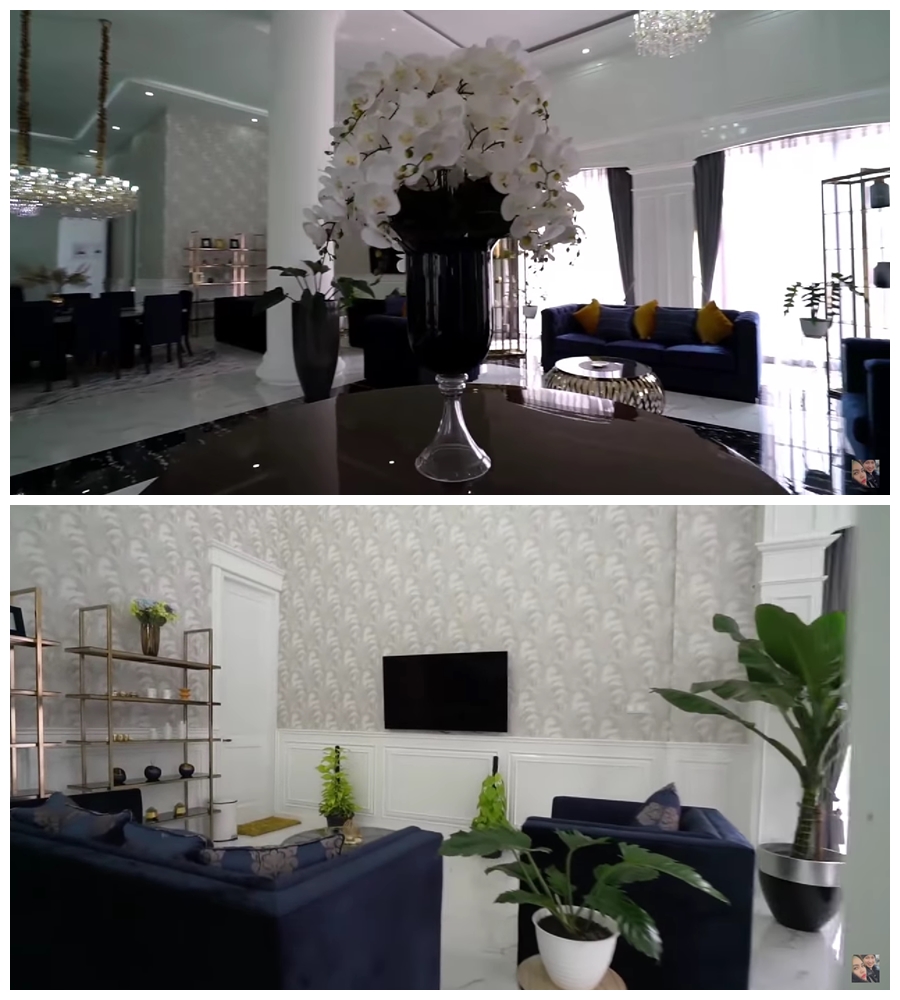 Megah bak kastil ditaksir Rp 40 M, intip 13 potret rumah Kartika Putri dan Habib Usman