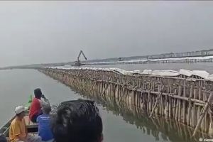 Viral Pemagaran Laut di Bekasi: Apa yang Terjadi?