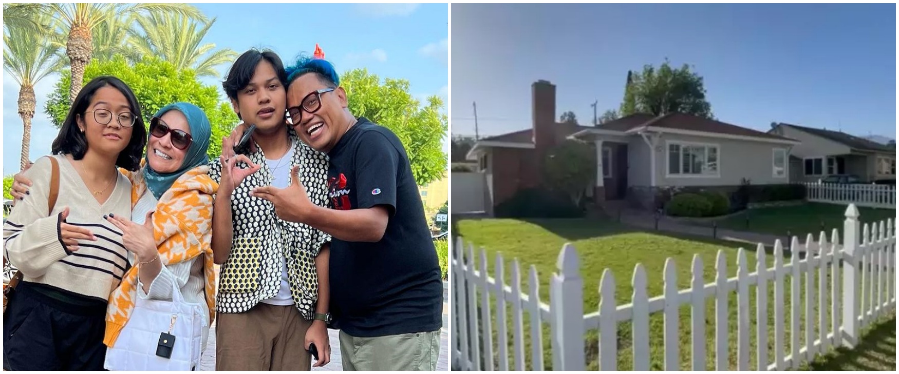 Rumah di Amerika ternyata kredit 30 tahun, 9 potret interior dapur Uya Kuya kabinetnya dari Indonesia