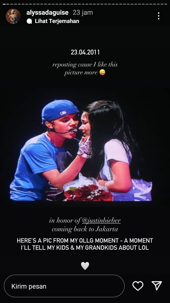 Gadis yang diajak naik panggung sama Justin Bieber ternyata calon mantu Maia Estianty, ini sosoknya