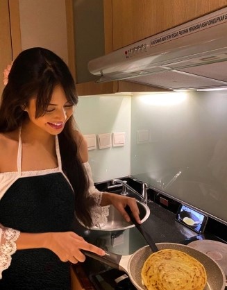 Aurelie Moeremans punya rumah minimalis setiap sudutnya estetik, ini 9 potretnya bikin betah tinggal