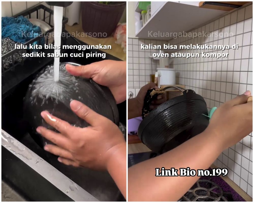 Wajan besi malah berkarat, ini trik hilangkan nodanya agar kinclong dan antilengket saat dipakai