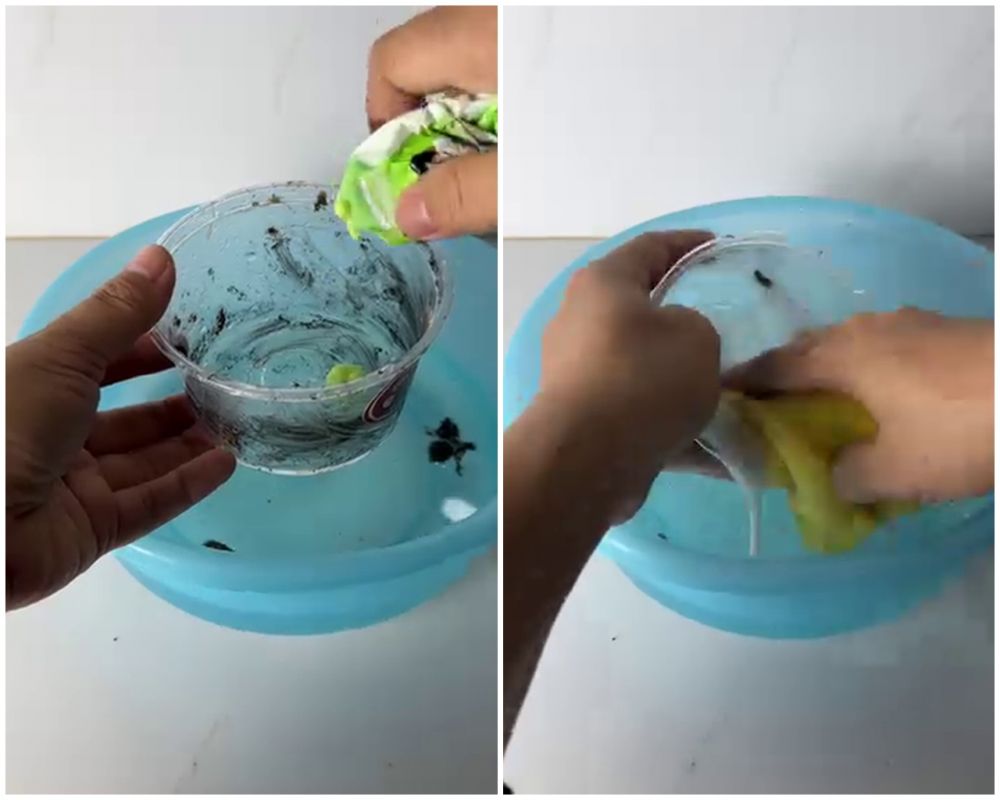 Trik basmi jamur di mangkuk plastik ini bikin steril dan bebas bau cuma dengan 2 bahan dapur