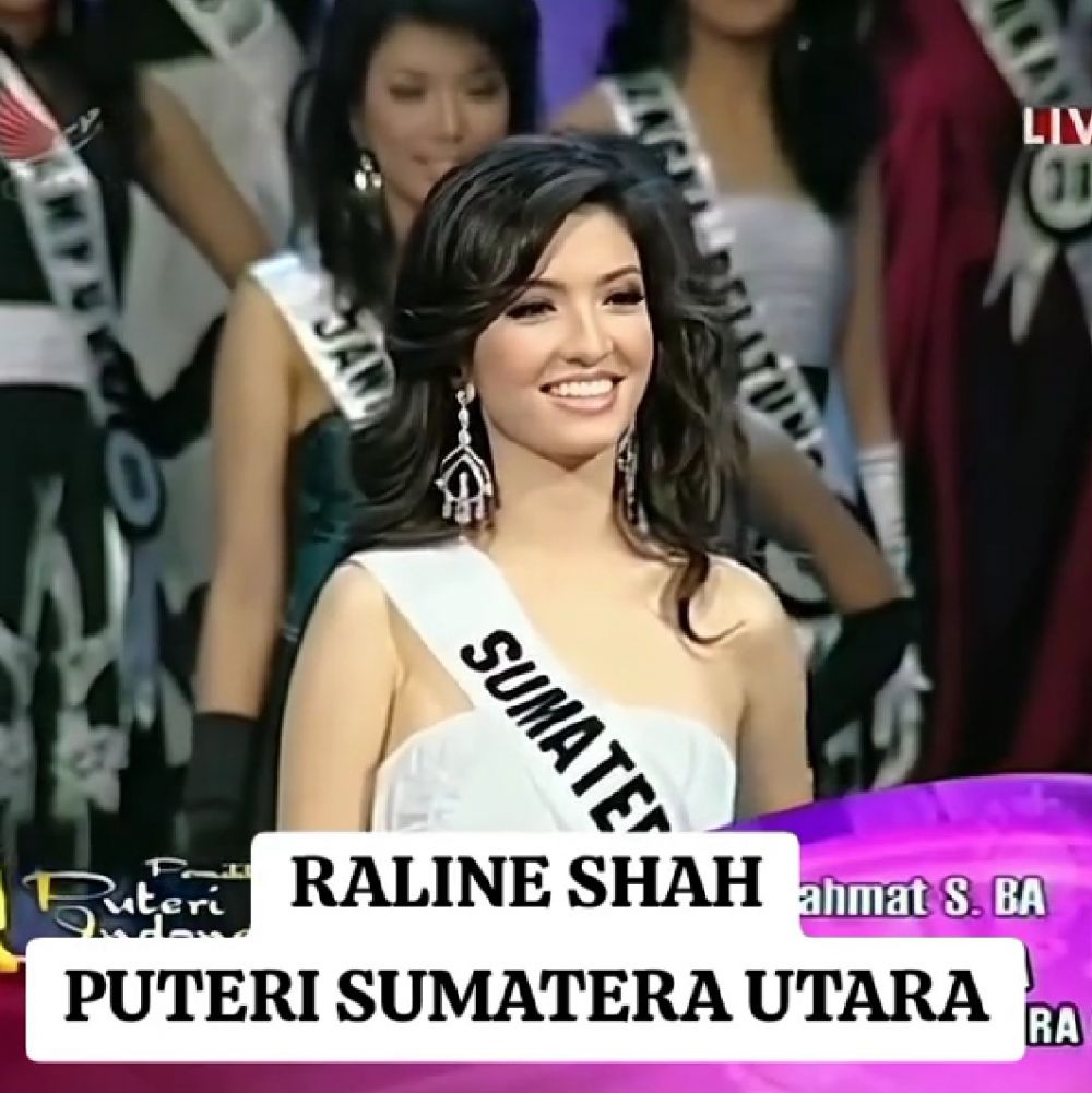 Raline Shah awali karier dari ajang kecantikan, ini 9 potret lawasnya saat ikut Puteri Indonesia
